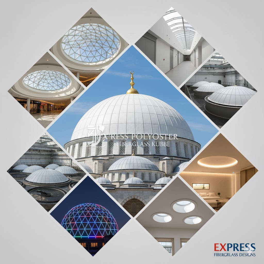 Türkiye Geneli Polyester Kubbe Modelleri ve Uygun Cami Villa Otel Kubbe Fiyatları